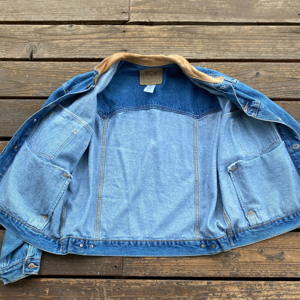 Schaefer outfitters vintage denim jean jacket - Picture 4 of 4